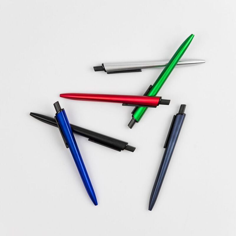 Ручка шариковая Informa, металлик, темно-синяя арт.17692.43