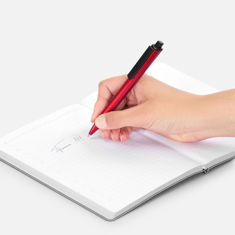 Ручка шариковая Informa, металлик, красная арт.17692.50