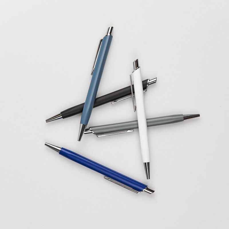 Ручка шариковая Konvent, матовая, серая арт.17693.10