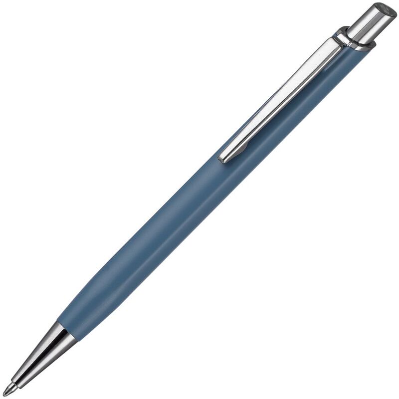 Ручка шариковая Konvent, матовая, серо-синяя арт.17693.43