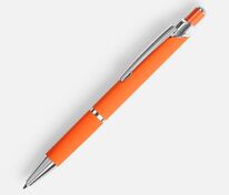 Ручка шариковая Chromos Soft Touch, оранжевая арт.17694.20