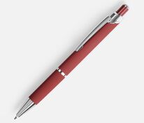 Ручка шариковая Chromos Soft Touch, красная арт.17694.50