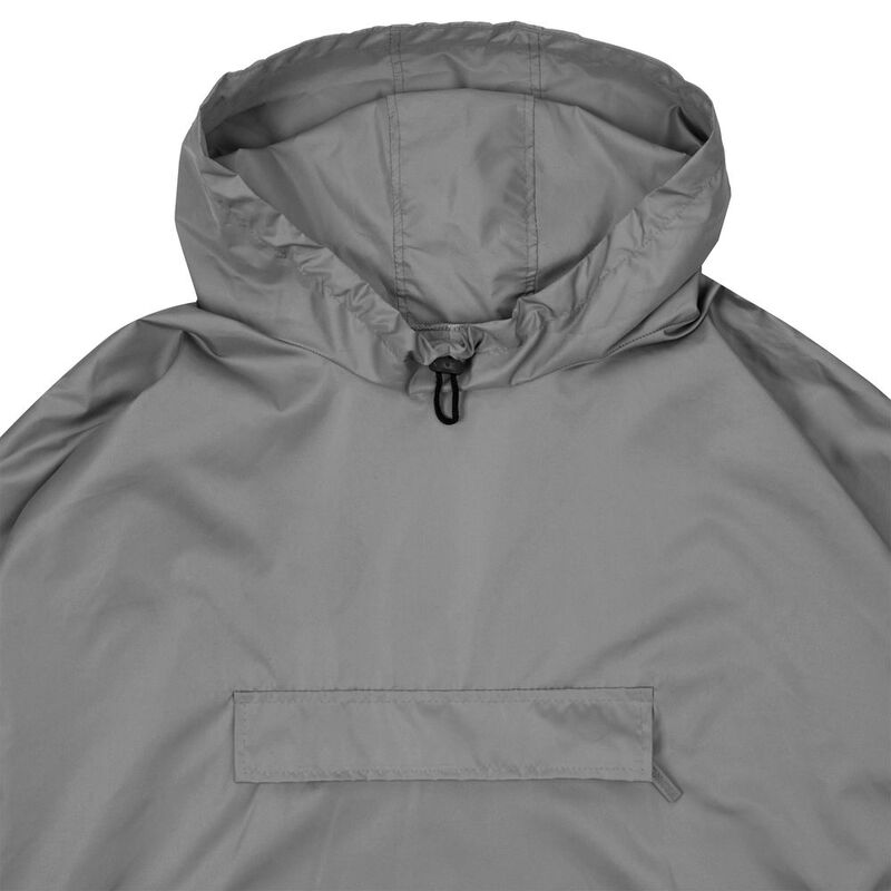 Дождевик-анорак Hard Work, укороченный, серый, единый размер арт.16880.11