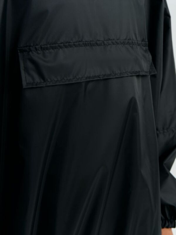 Дождевик-анорак Alatau, укороченный, черный, единый размер арт.16881.30