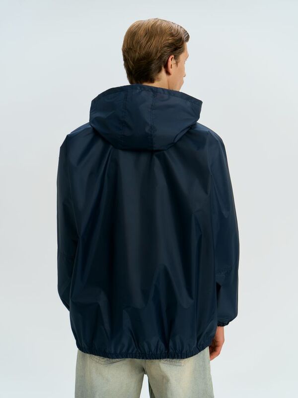 Дождевик-анорак Alatau, укороченный, темно-синий, единый размер арт.16881.40