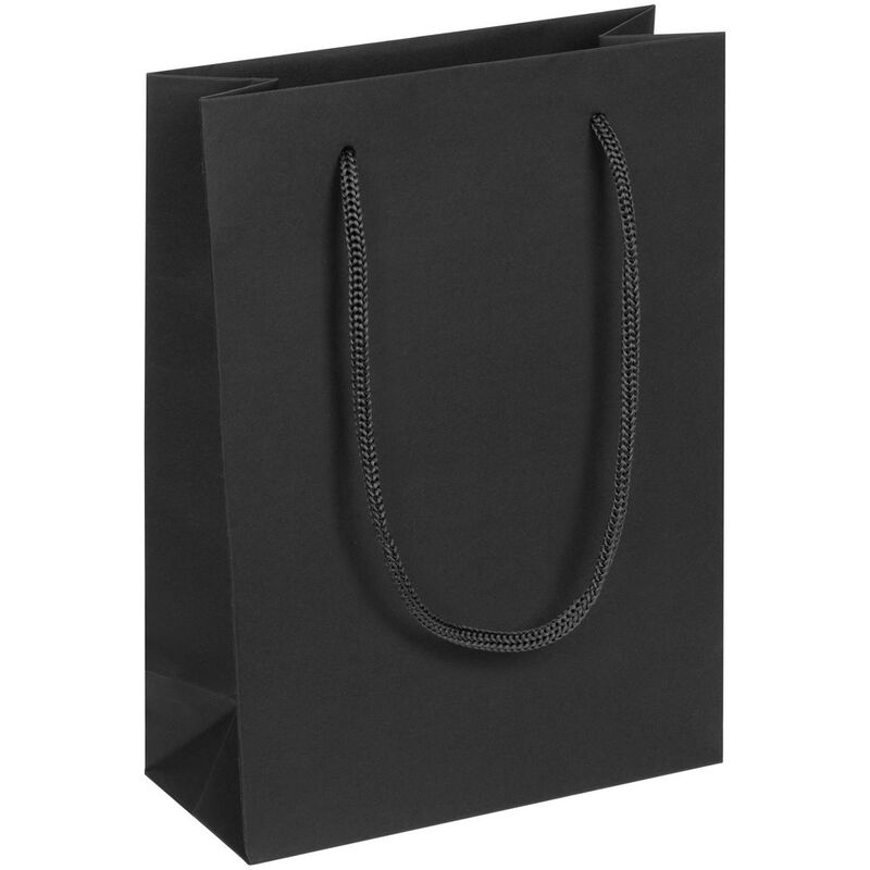 Пакет бумажный Vid S, черный арт.20961.30