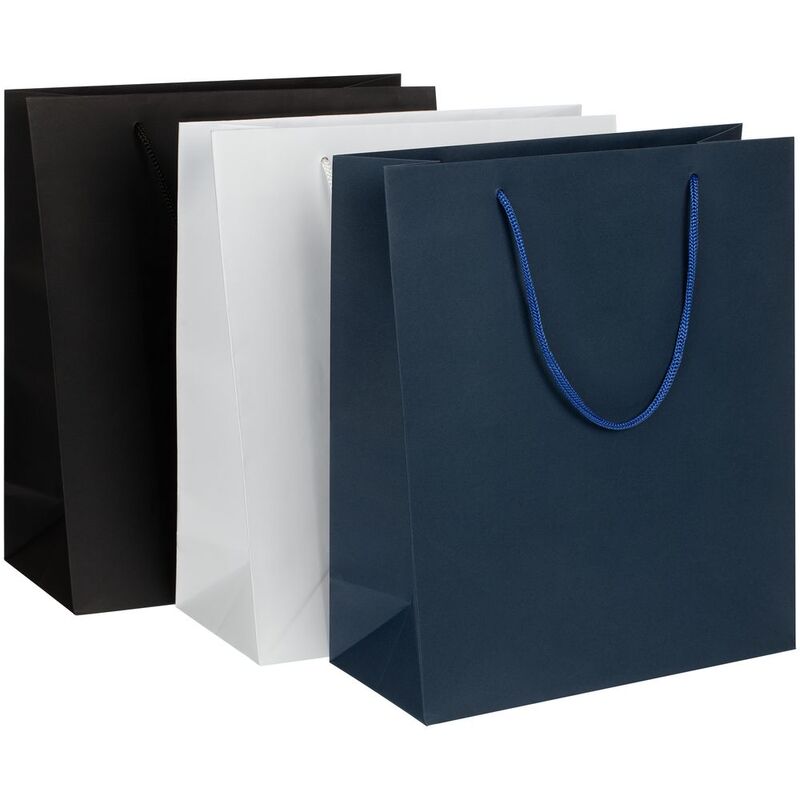 Пакет бумажный Vid L, черный арт.20962.30