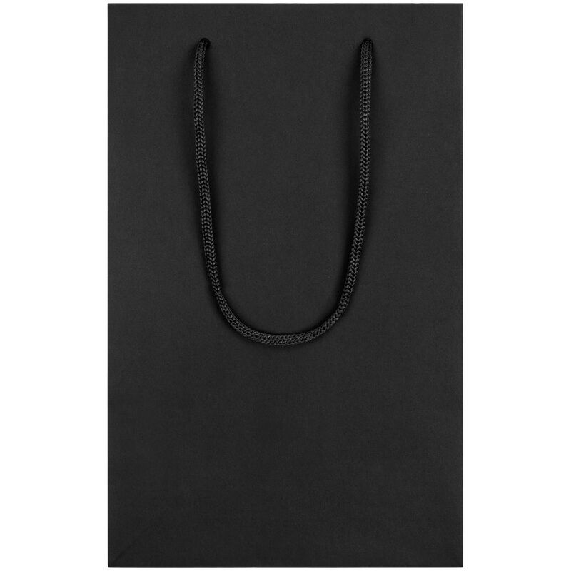 Пакет бумажный Waski S, черный арт.20963.30