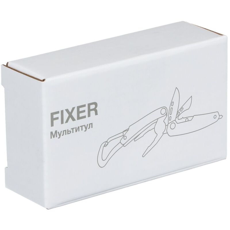 Мультитул Fixer, серебристый арт.63014.10