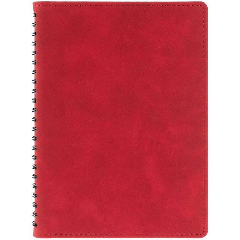 Ежедневник Spring Urban на заказ, недатированный, красный арт.72078.50