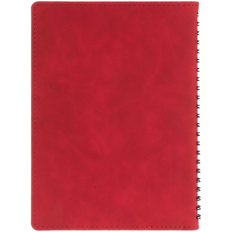 Ежедневник Spring Urban на заказ, недатированный, красный арт.72078.50