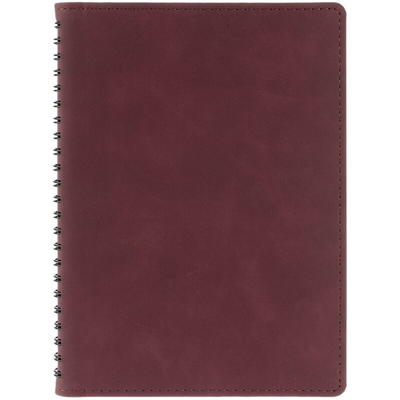 Ежедневник Spring Urban на заказ, недатированный, бордовый арт.72078.55