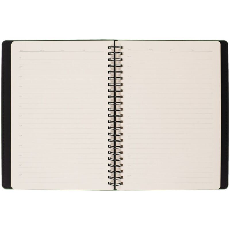 Ежедневник Spring Urban на заказ, недатированный, зеленый арт.72078.90