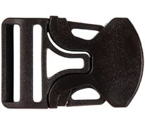 Застежка-пряжка односторонняя Triden, черный арт.18269.30