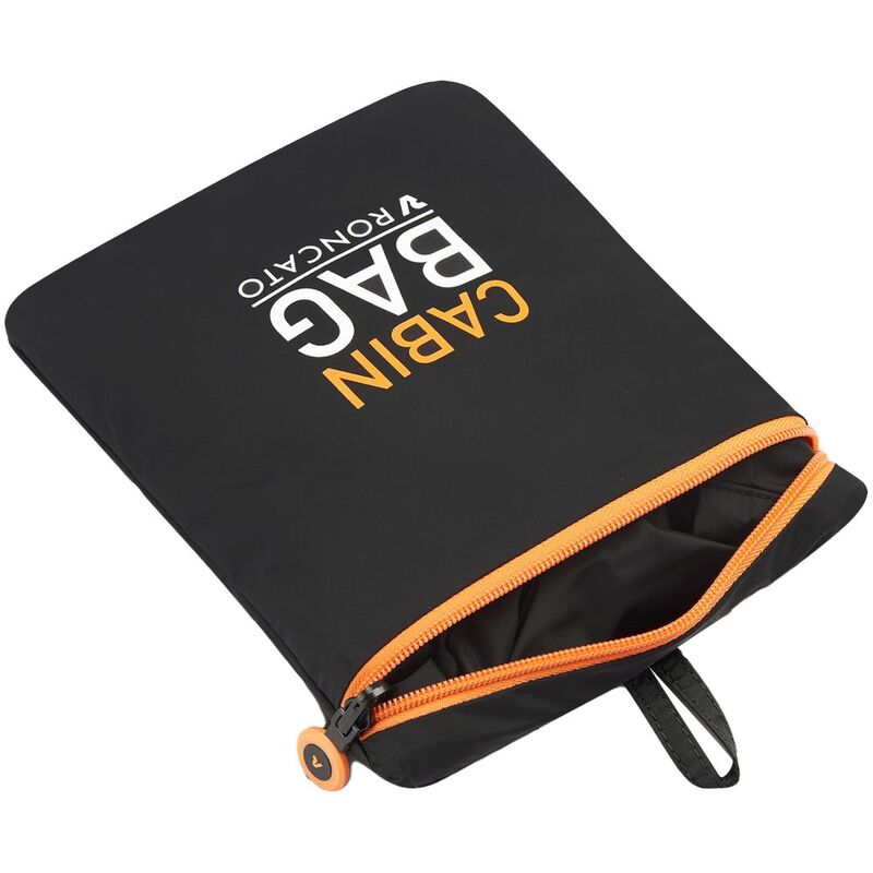 Сумка дорожная Compact Neon, черная с оранжевым арт.16863.31