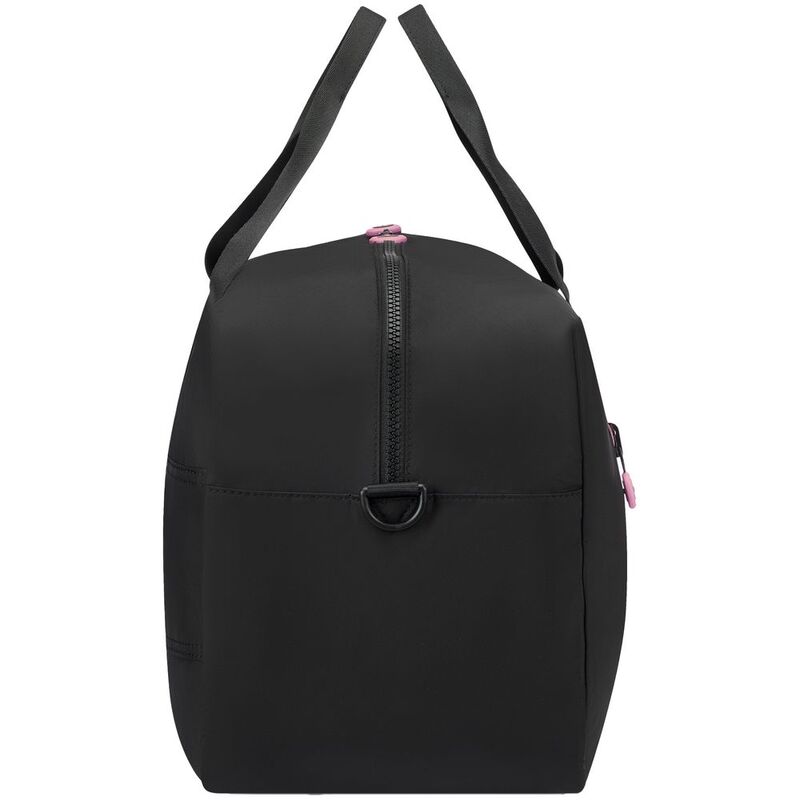 Сумка дорожная Compact Neon, черная с розовым арт.16863.34