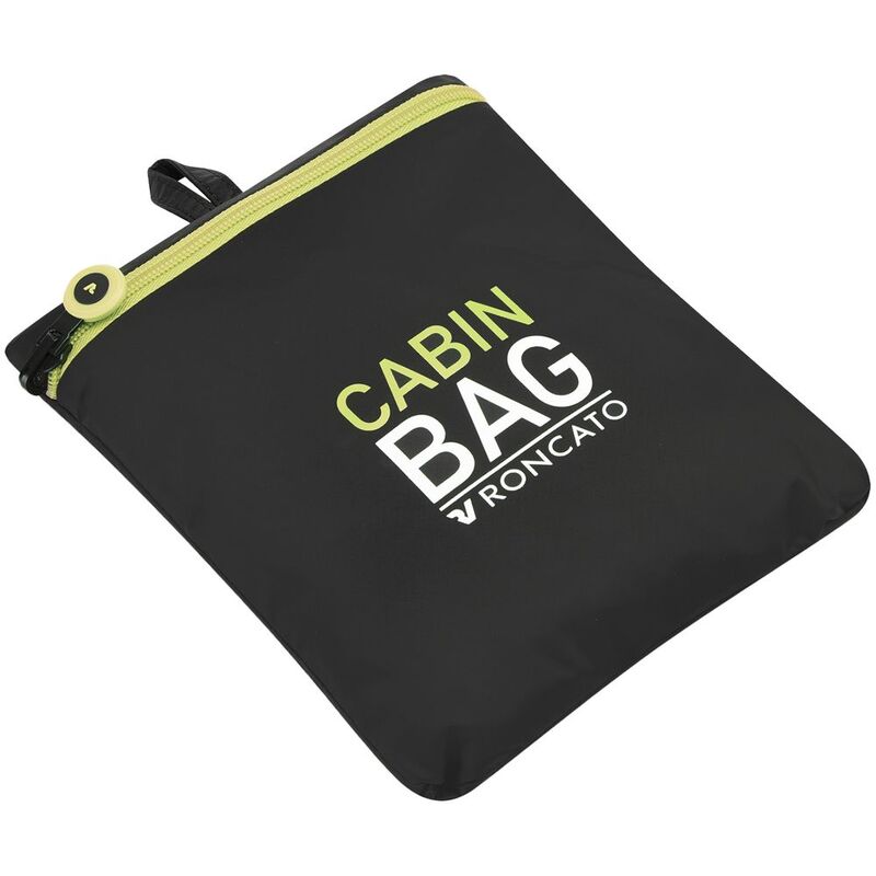 Сумка дорожная Compact Neon, черная с зеленым арт.16863.32