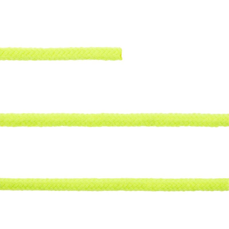 Круглый шнур Lasso L, желтый неон, 140 см арт.16723.89.140cm