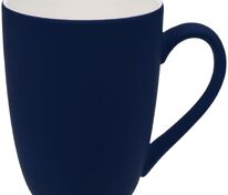 Кружка Good Morning с покрытием софт-тач, ver.2, темно-синяя арт.17653.43