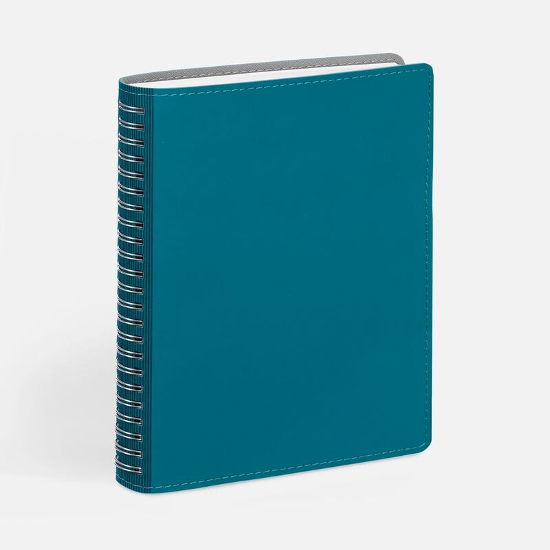 Ежедневник Spring Shall, недатированный, бирюзовый арт.15215.49
