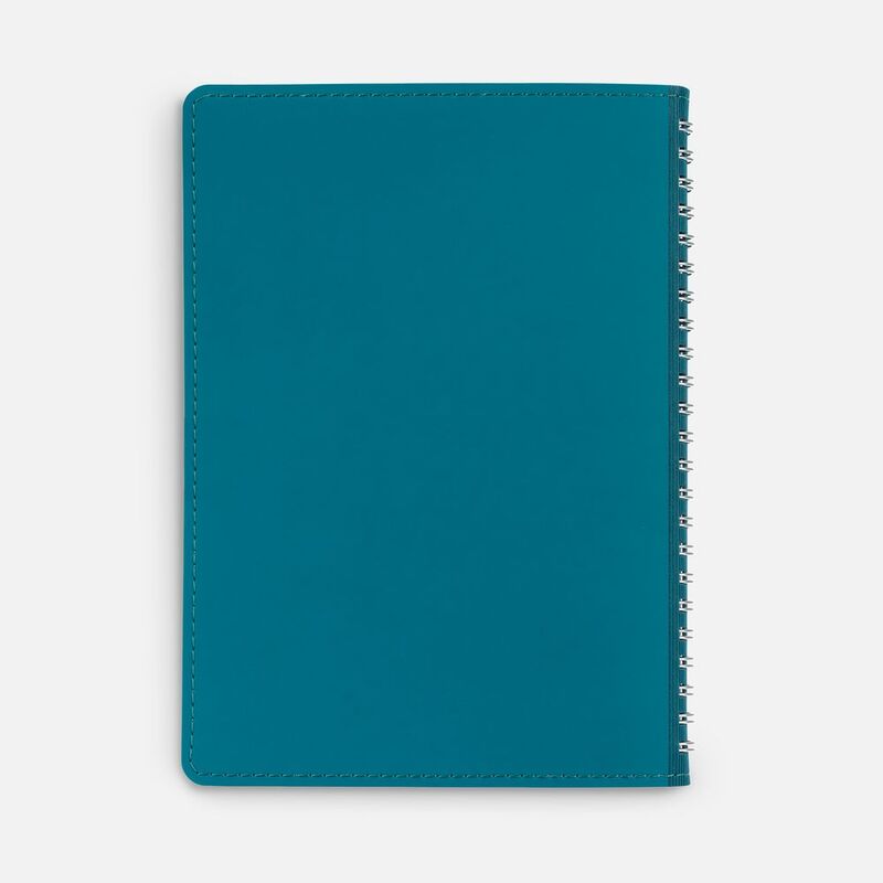 Ежедневник Spring Shall, недатированный, бирюзовый арт.15215.49