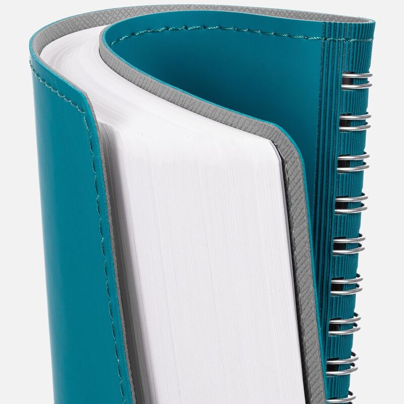 Ежедневник Spring Shall, недатированный, бирюзовый арт.15215.49