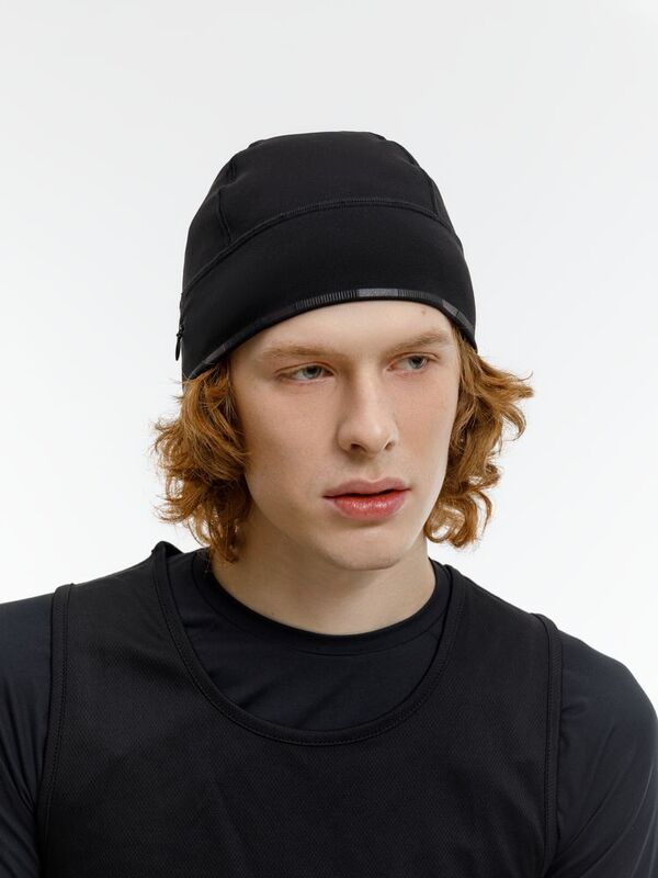 Спортивная шапка утепленная Jogge, черная арт.16844.30