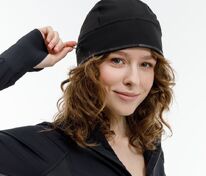 Спортивная шапка утепленная Jogge, черная арт.16844.30