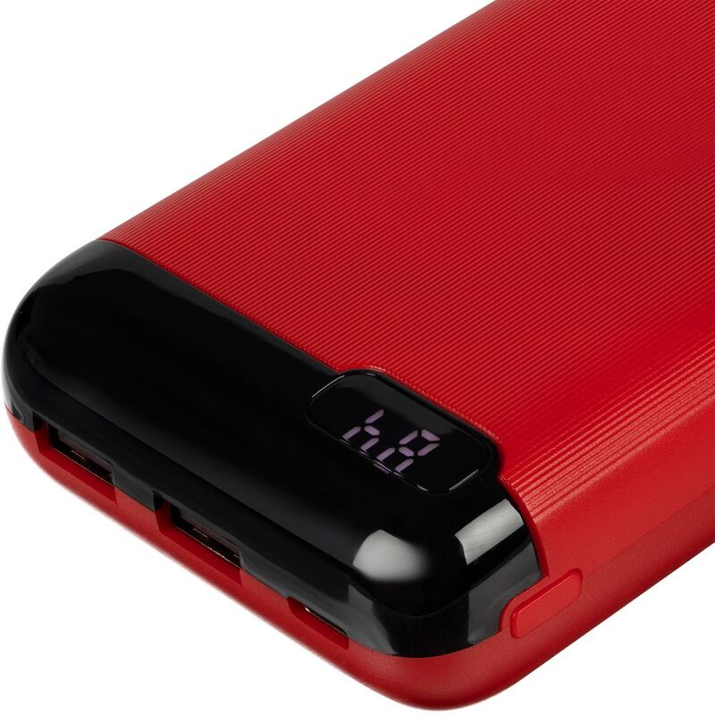 Внешний аккумулятор Gamechanger 20000 мАч, красный арт.23200.50