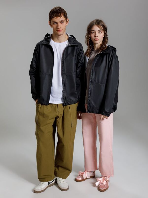 Куртка унисекс Nordvind WR, черная арт.17940.30