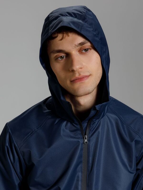 Куртка унисекс Nordvind DWR, темно-синяя арт.17941.40