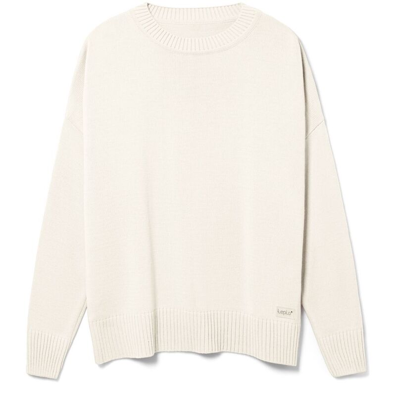 Джемпер оверсайз унисекс Stated в сумке, белый (молочный) арт.16760.60