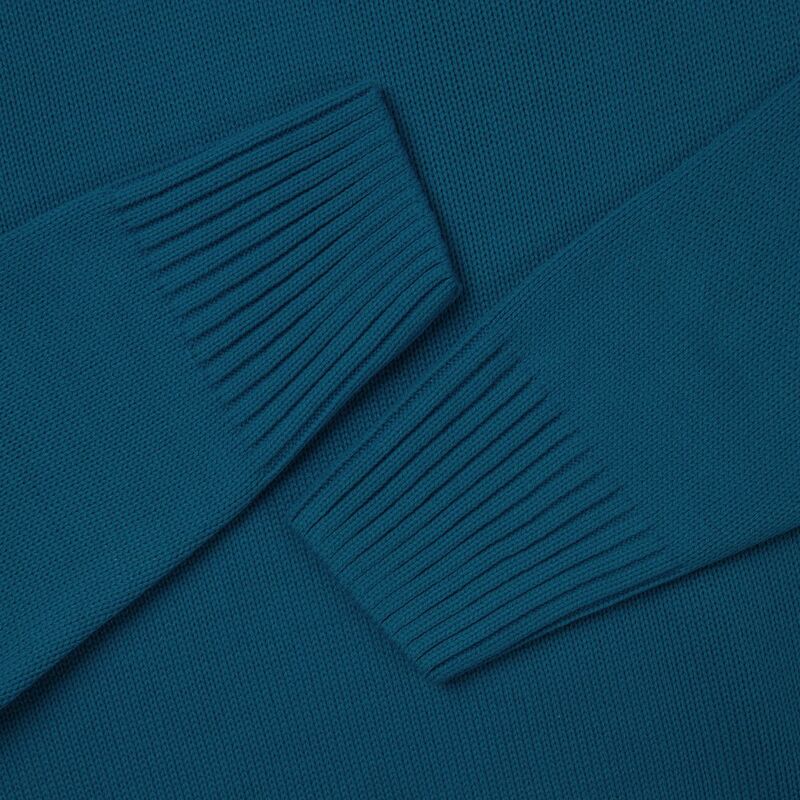 Джемпер оверсайз унисекс Stated в сумке, синий (морская волна) арт.16760.79