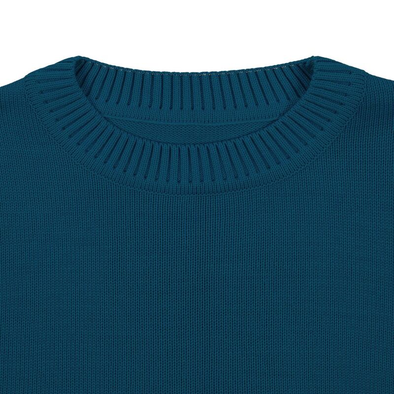 Джемпер оверсайз унисекс Stated в сумке, синий (морская волна) арт.16760.79