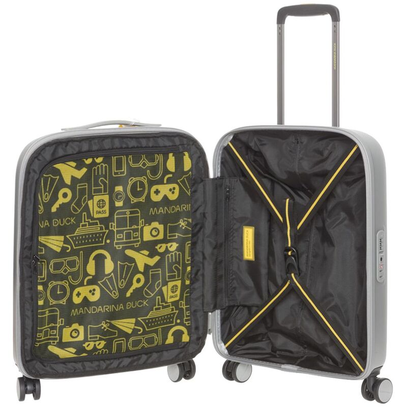 Чемодан Logoduck S, серебристый арт.17421.10