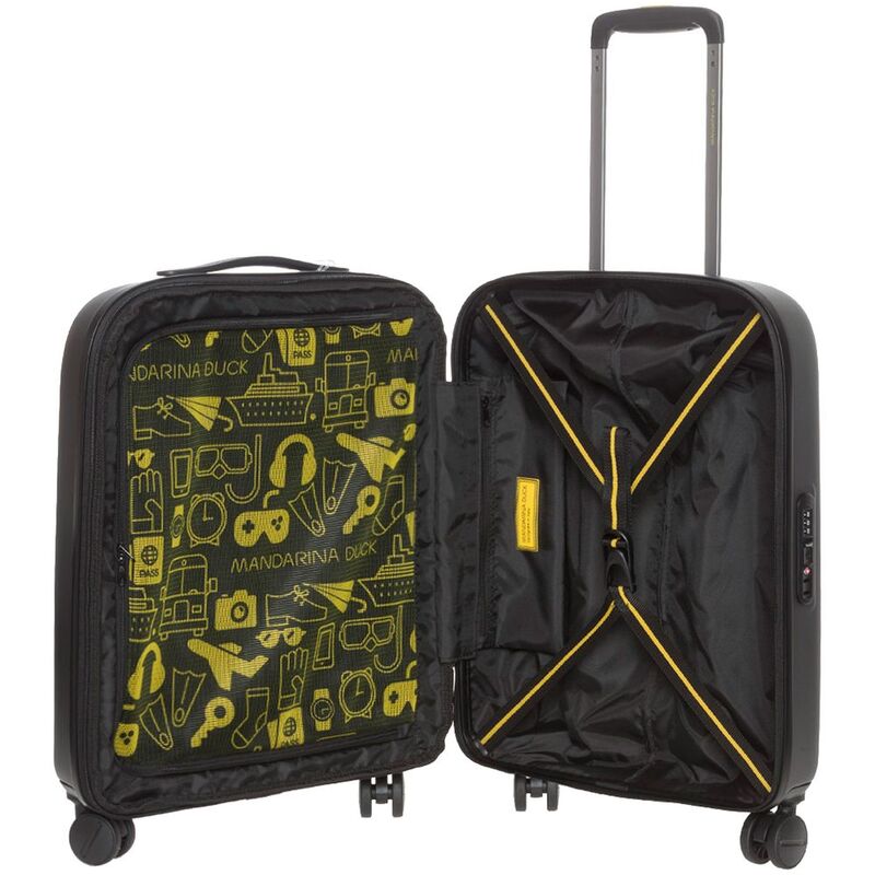 Чемодан Logoduck S, черный арт.17421.30