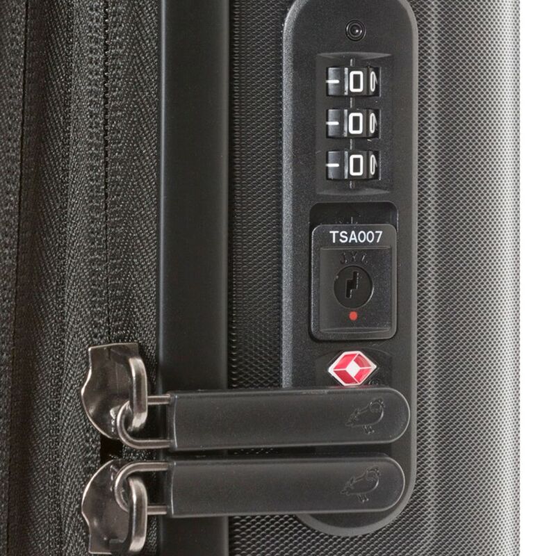 Чемодан Logoduck S, черный арт.17421.30