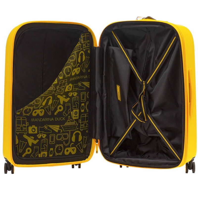 Чемодан Logoduck M, желтый арт.17422.80