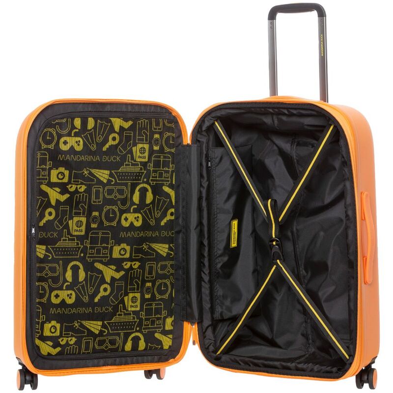 Чемодан Logoduck M, оранжевый арт.17422.20