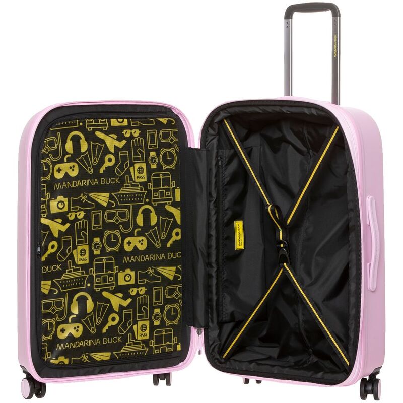 Чемодан Logoduck M, розовый арт.17422.15