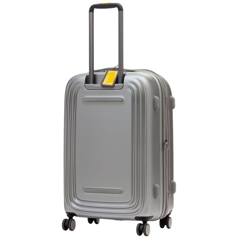 Чемодан Logoduck M, серебристый арт.17422.10