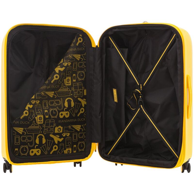 Чемодан Logoduck L, желтый арт.17423.80