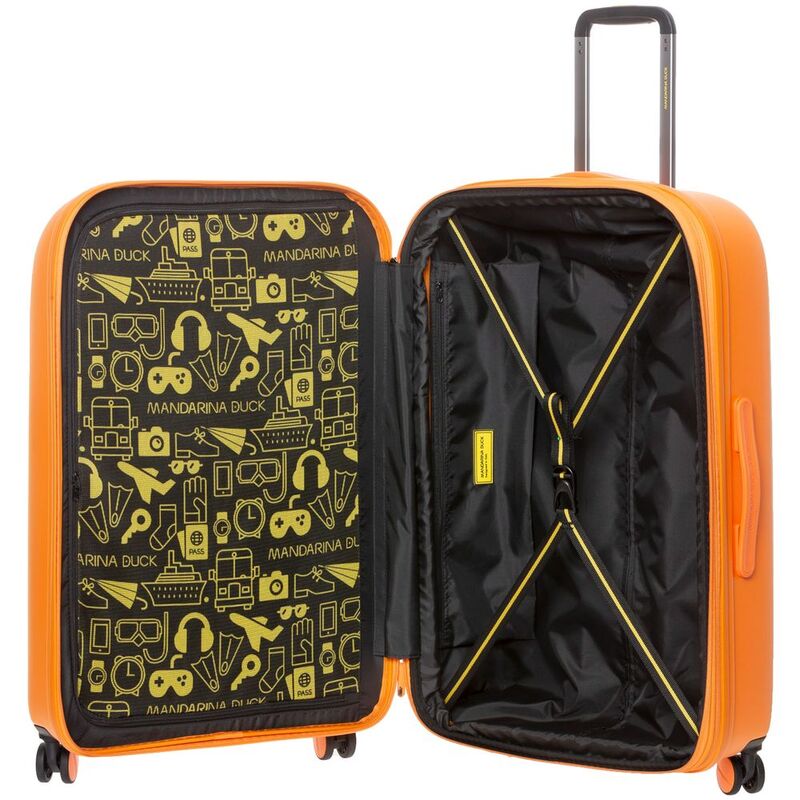 Чемодан Logoduck L, оранжевый арт.17423.20