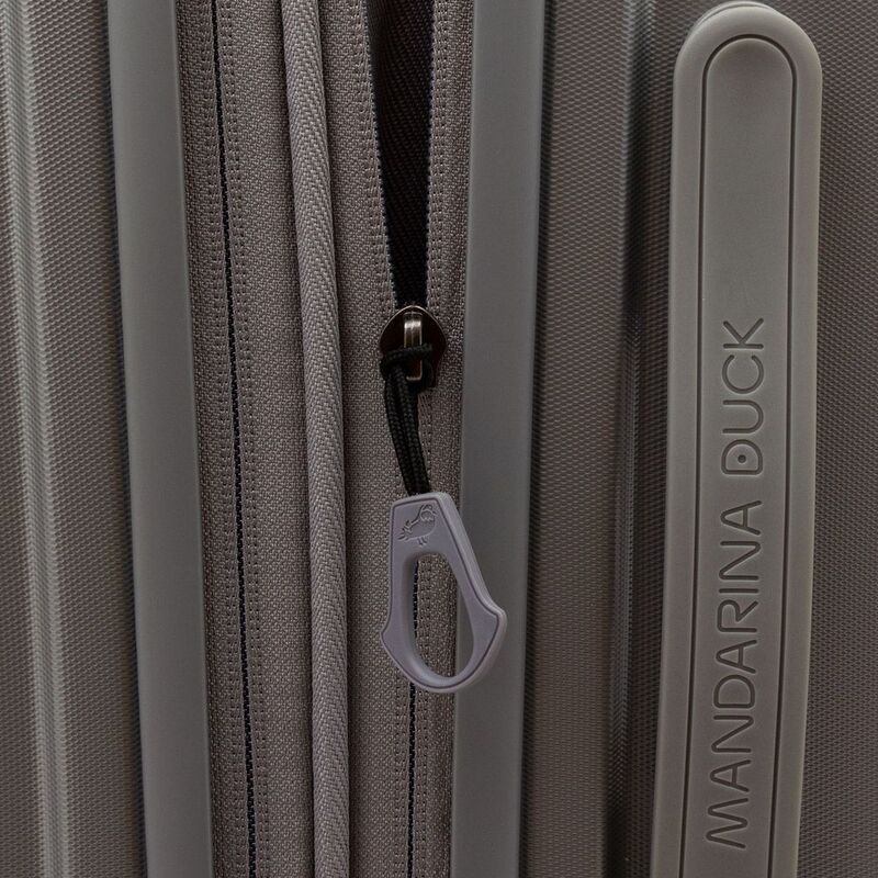 Чемодан Logoduck L, серебристый арт.17423.10