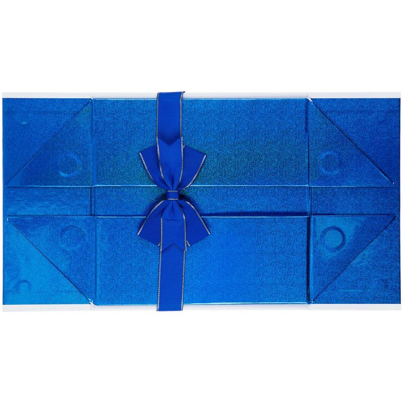 Коробка складная Gallant, M, белая с синим арт.24029.64