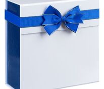 Коробка складная Gallant, M, белая с синим арт.24029.64