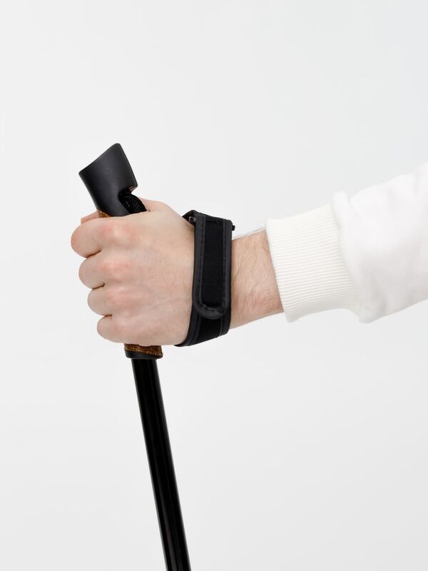 Палки для скандинавской ходьбы Trekk, черные арт.17250.30