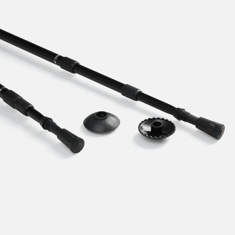 Палки для скандинавской ходьбы Trekk, черные арт.17250.30