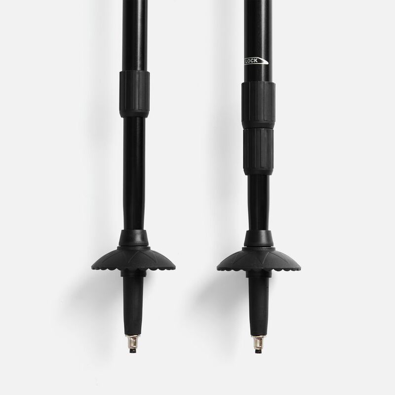 Палки для скандинавской ходьбы Trekk, черные арт.17250.30