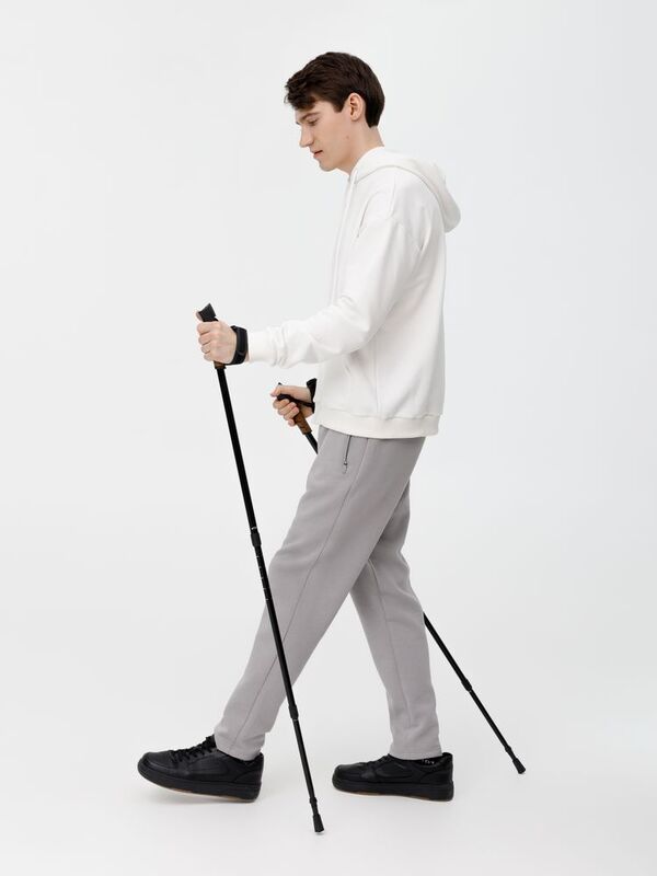 Палки для скандинавской ходьбы Trekk, черные арт.17250.30